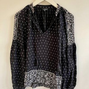 Lucky Brand Peasant Blouse
